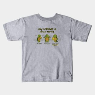 Become A Ninja Turtle Kids T-Shirt